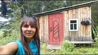 11 DAYS ALONE ON A RIVER RAFT. SCARED TO SPEND THE NIGHT IN A FOUND CABIN! SWIMMING IN A WILD RIV... screenshot 2
