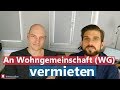 An wg vermieten sinnvoll worauf kommt es an wohngemeinschaft mblierte wohnung vermieten