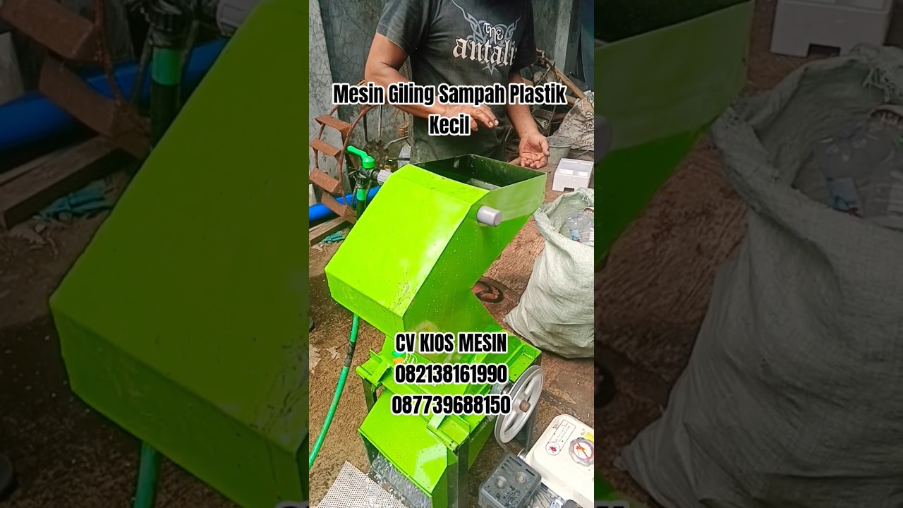 Mesin Giling Plastik Tipe Terkecil Mini 