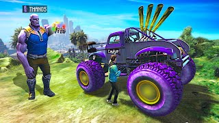 I Stole THANOS' CARS In GTA 5.. (Mods)