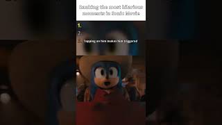 Ranking the most hilarious moments in Sonic Movie #ranking #funny #shorts