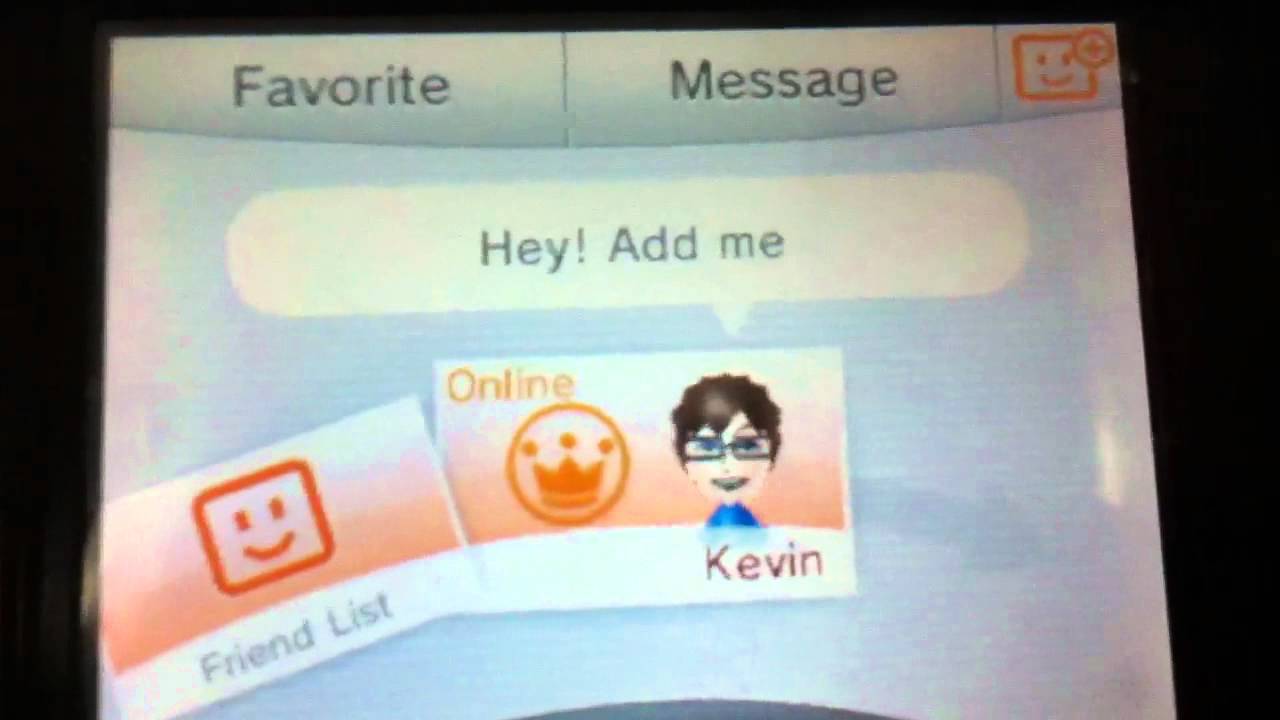 Nintendo 3DS Friend Code YouTube
