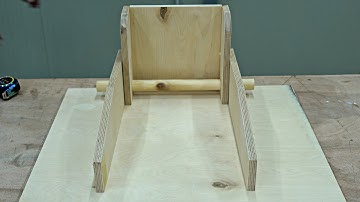 Woodworking One Touch Folding Table