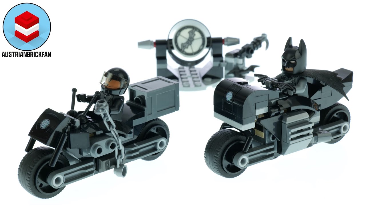 LEGO Batman 76179 Batman & Selina Kyle Motorcycle Pursuit - LEGO Speed  Build Review - YouTube