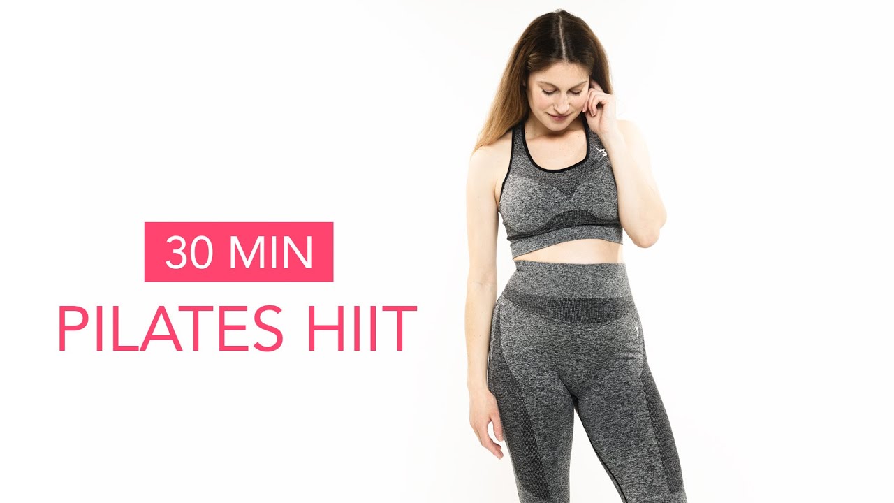 30 MIN FULL BODY PILATES HIIT WORKOUT | Burn 300 Calories | No Repeat ...