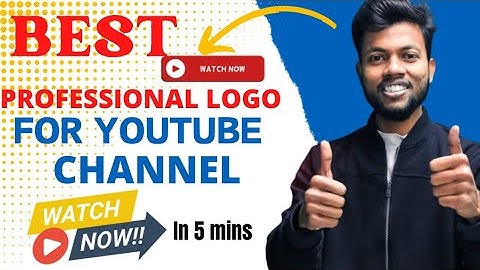 How To Make Professional Logo For Your Youtube Channel || Only 5 Mins
