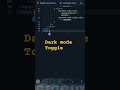 Toggle button using html,css and javascript #html #css #javascript