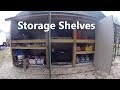 Small and Large Stock Storage Shelfs