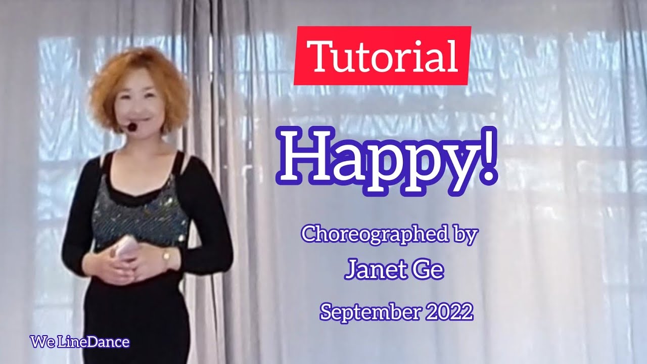Tutorial : Happy! Linedance
