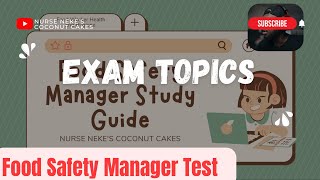 Food Safety Manager Study Guide Topics - Food Worker Health and Hygiene