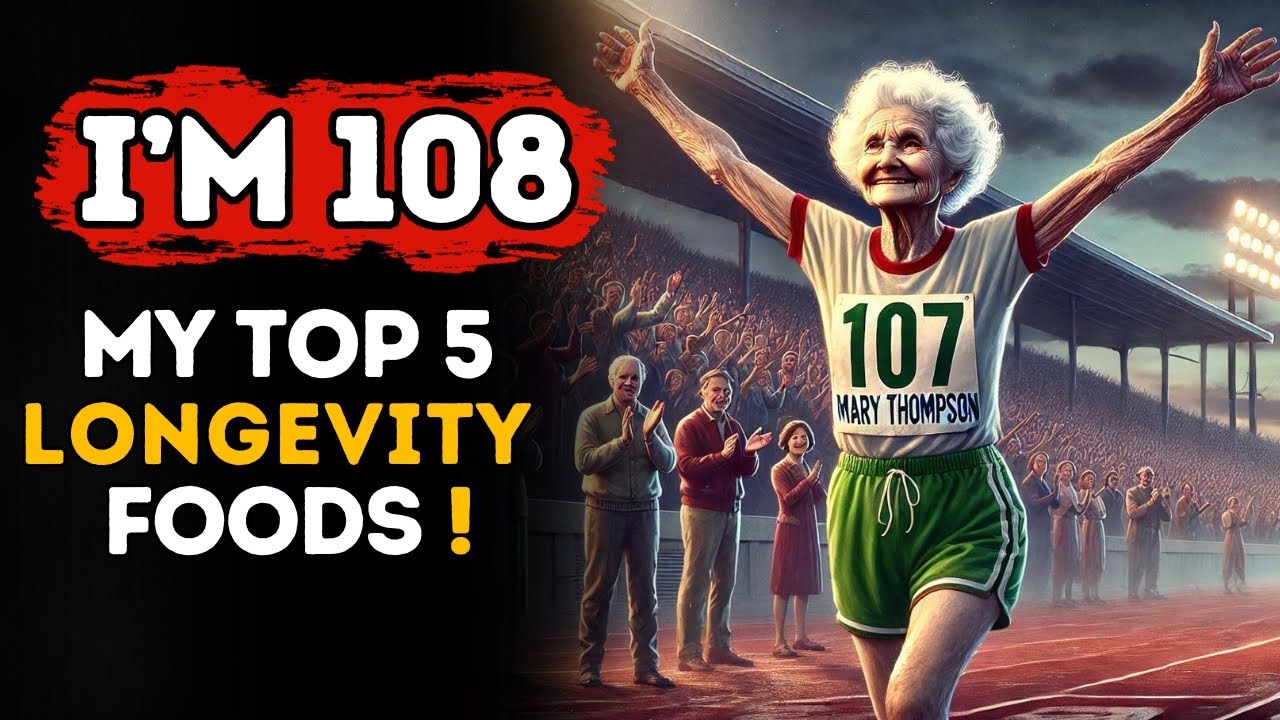 Mary thompson 107 yr old i eat top 5 food don t get old anti aging