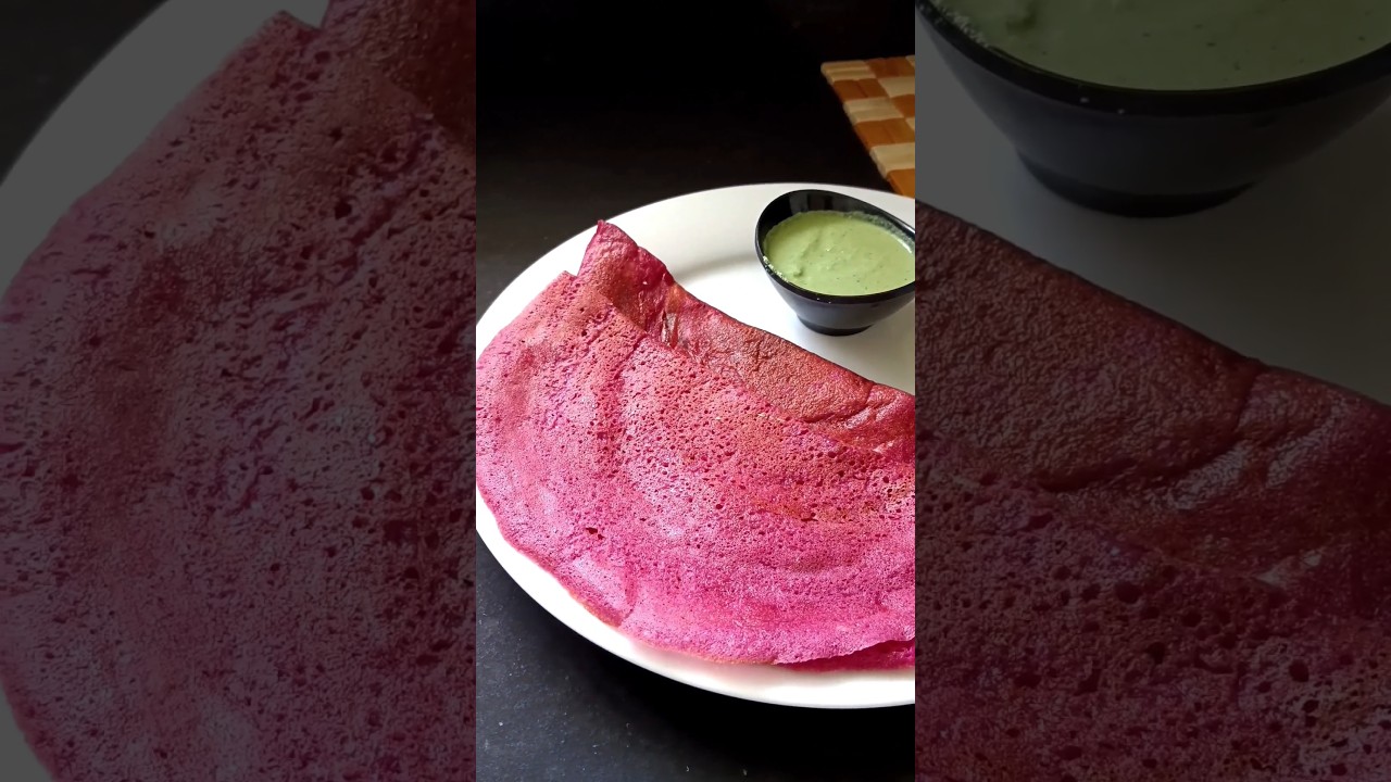 Beetroot Dosa| Instant Beetroot dosa|Healthy breakfast | 