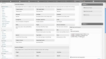 Adding a link to a widget