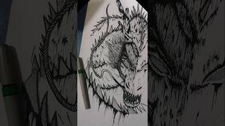Sete esferas. Um dragão. Um desejo... #shenlong #dragonball #fanart #animeshorts
