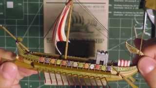 Roman Warship 船の模型 Imai Roman Warship, quick review and build - YouTube
