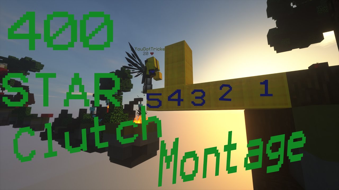 400⭐  Block Clutch Montage - Hypixel Bedwars