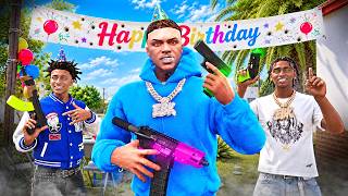 They SHOT UP my BIRTHDAY PARTY, So My GANG CRASHED OUT in GTA 5 RP..