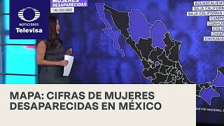 El Mapa De Las Mujeres Desaparecidas En Mxico  Despierta