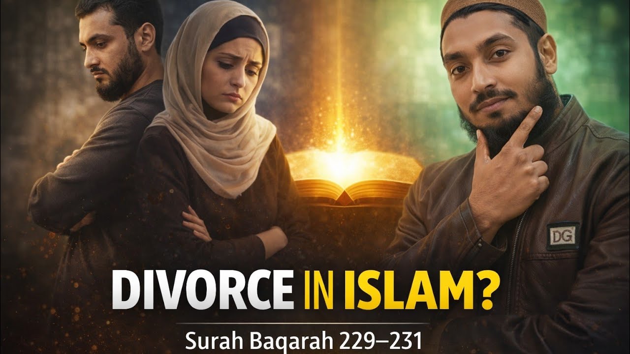 DIVORCE IN ISLAM | Surah Baqarah 229–231 | Quranic Justice for Women & Children Muhammad  by Huzaifa