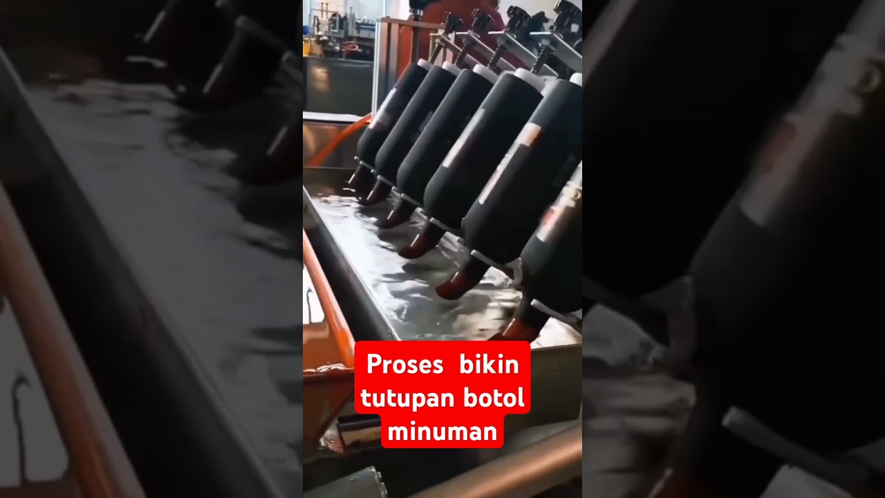 Proses bikin tutup botol 