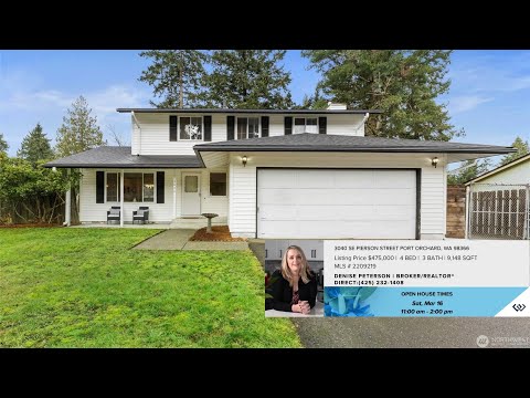 3040 SE Pierson Street, Port Orchard, WA home video tour