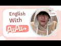 English with Pupu | Pooh Krittin #Ppoohkt | Adorable Pooh speaks English 🥰