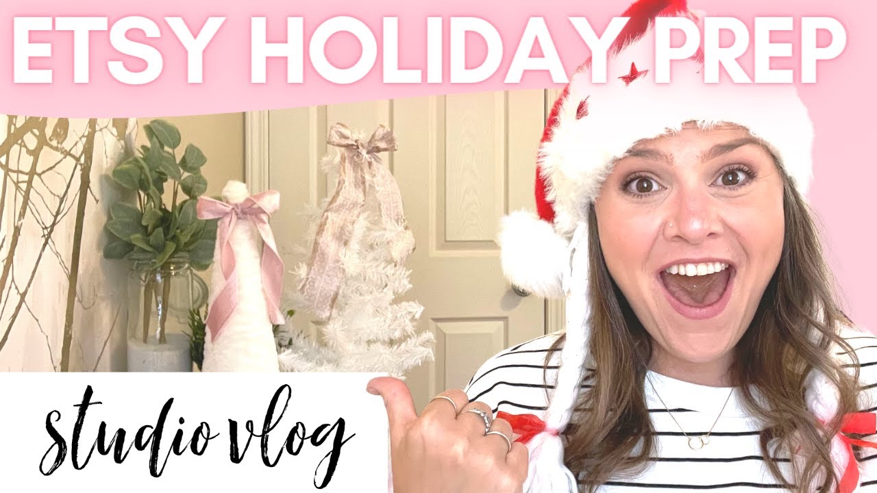 How I Run My Etsy Jewelry Business ~ Etsy Holiday Prep ~ Studio Vlog ...