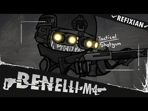 Benelli M4 | Gacha Animation | Gacha x Adobe Animate