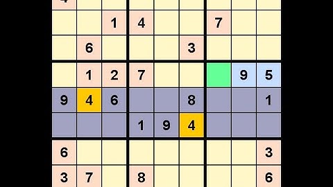 How to Solve Los Angeles Times Sudoku Expert October 28, 2022