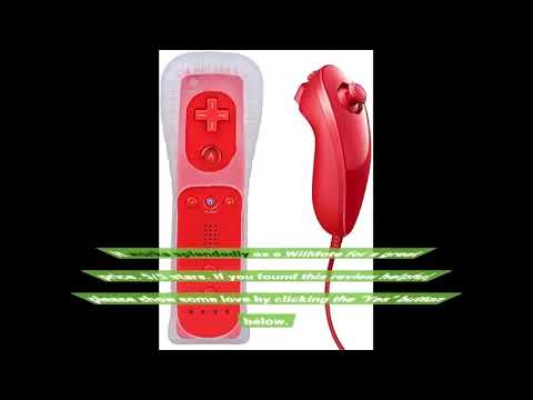 User Review: Remote Controller for Wii,Yudeg Wii Remote and Nunchuck Controllers with Silicon C...