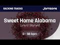 Backing track sweet home alabama  lynyrd skynyrd  jamzone