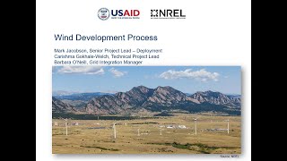 Wind Energy Project Development: Best Practices, Considerations, and Tools