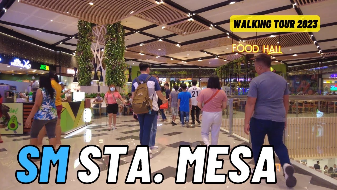 [4K] Walking Tour - SM CITY STA MESA 2023 - YouTube