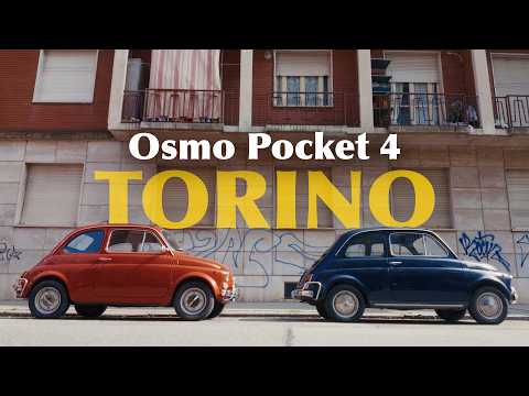 DJI Osmo Pocket 4 | Somewhere in Torino (cinematic travel film)
