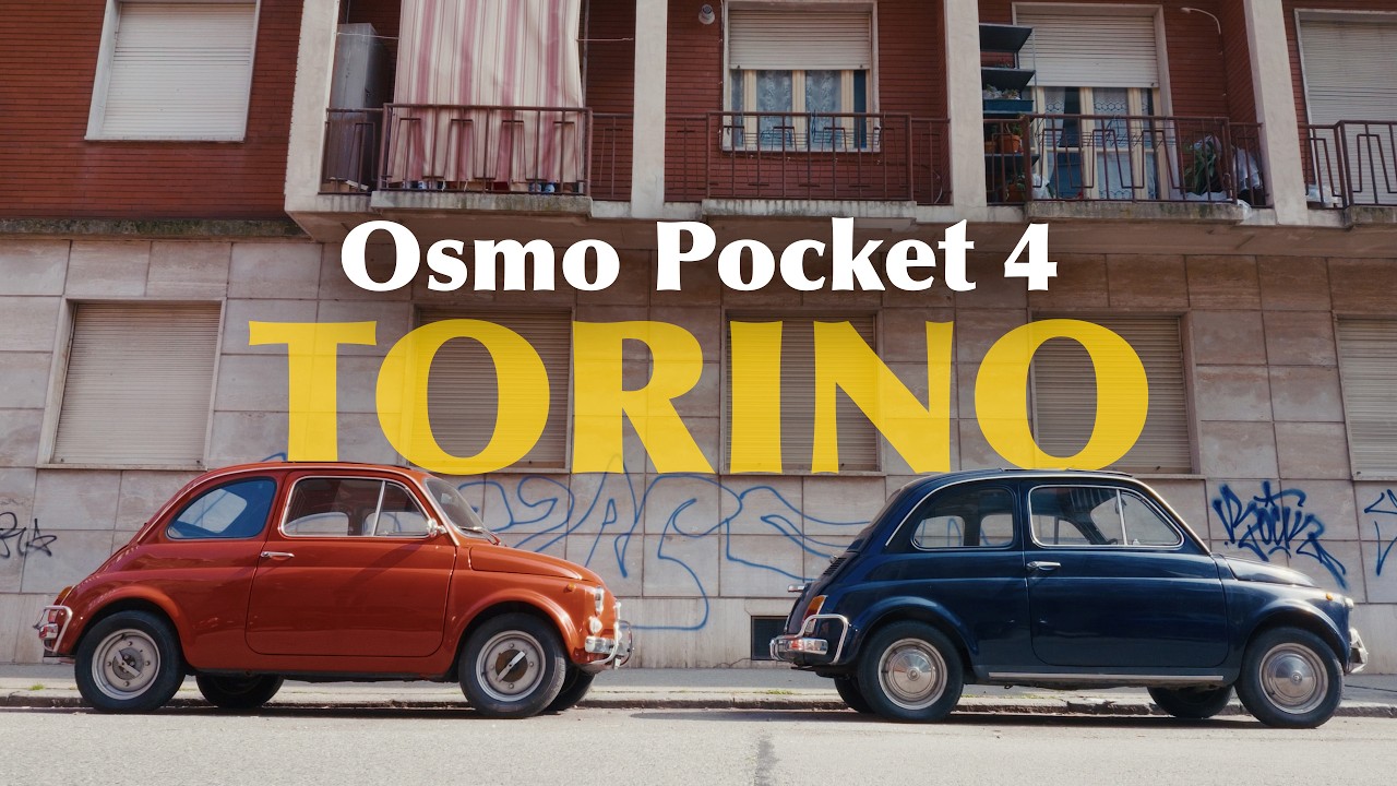 DJI Osmo Pocket 4 | Somewhere in Torino (cinematic travel film)