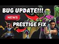 Hulkling &amp; Valk Bug &amp; Fix Confirmed By Kabam &amp; Doctor Strange Prestige Massive Fix - MCoC