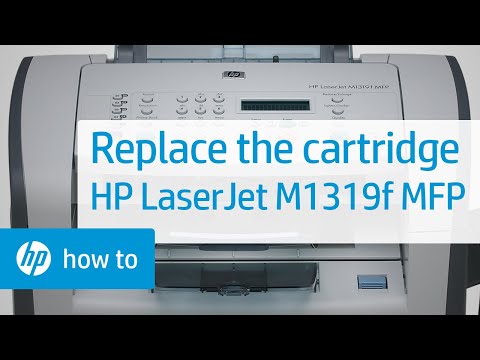 Replace the Cartridge | HP LaserJet M1319f Multifunction Printer | HP