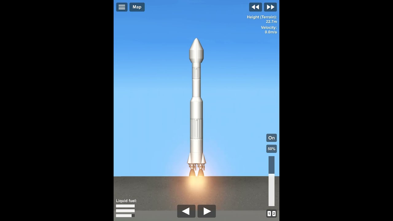 I got in to orbit in space flight simulator first try to