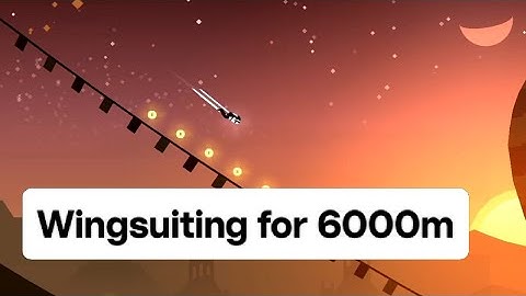 Longest Wingsuit Run? Here