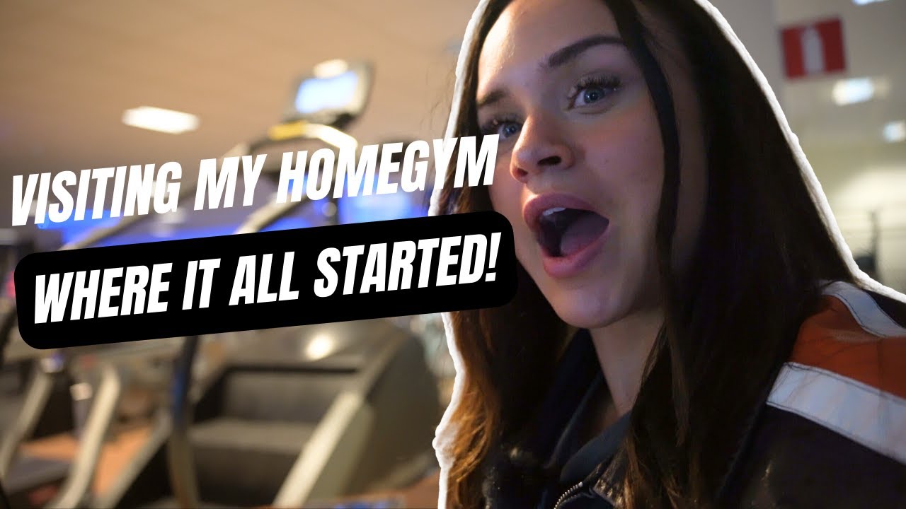 Visiting my homegym & challenging my brother in chest press - Vlog