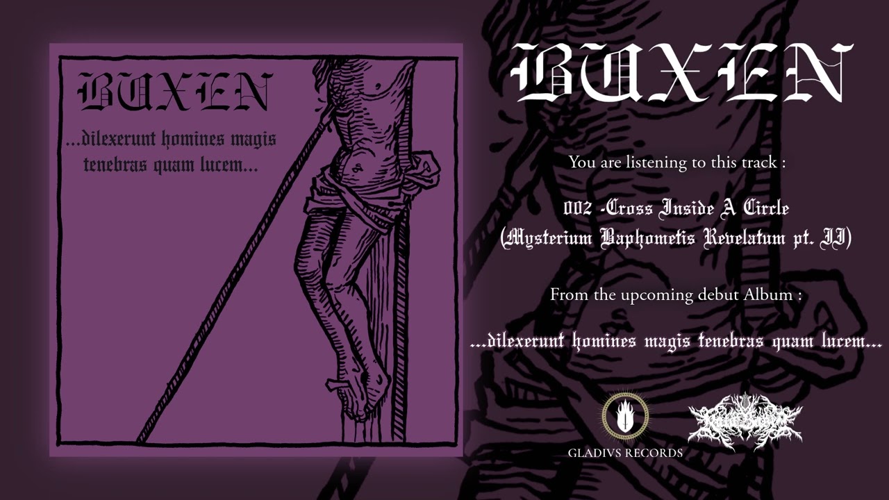 BUXEN – Cross Inside A Circle (Mysterium Baphometis Revelatum pt. II) [TRACK PREMIERE] 