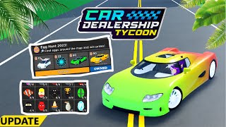 ГДЕ НАЙТИ ВСЕ 100 ЯИЦ И ПОЛУЧИТЬ НОВЫЙ КЕНЕГСИГ! ПАСХА! | Car Dealership Tycoon