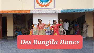 Des Rangila dance by 6th Girls