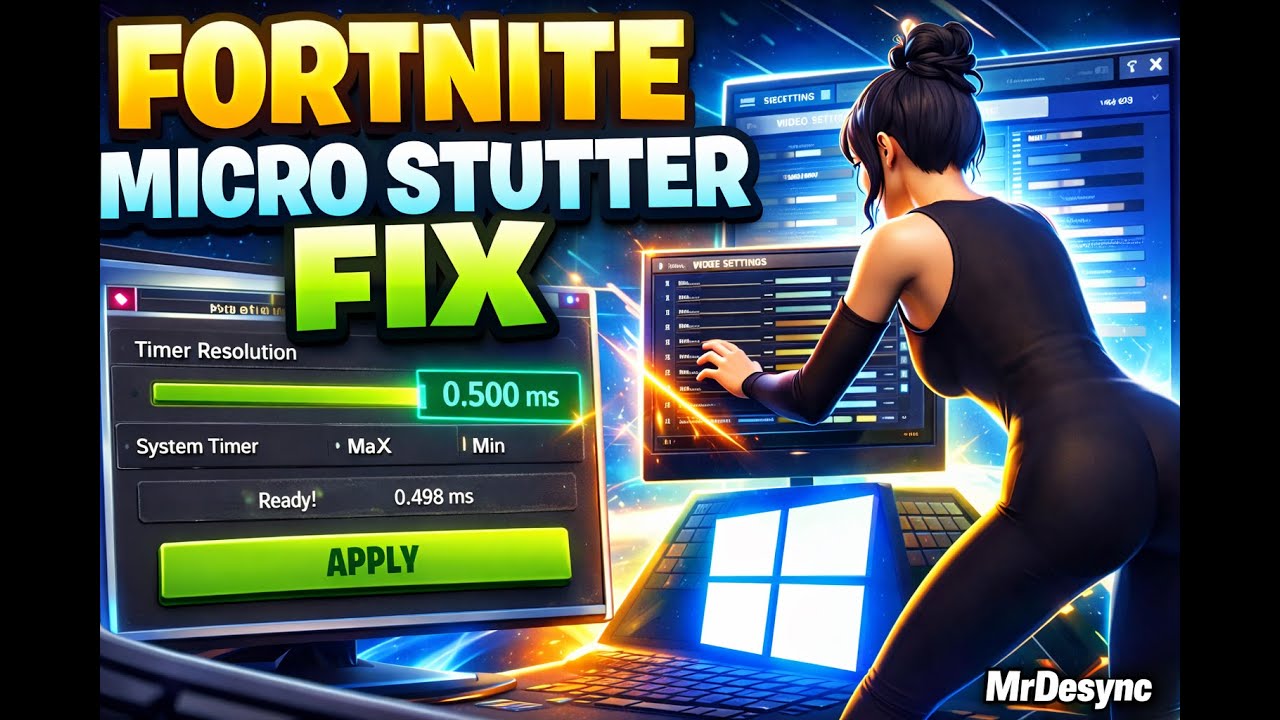 Fortnite Micro Stutter Fix (Driver Timer + Windows Fix 2026 - YouTube