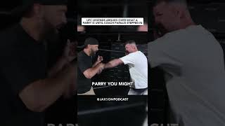 UFC Legends Argued Over What a Parry is Until Coach Parillo Stepped in