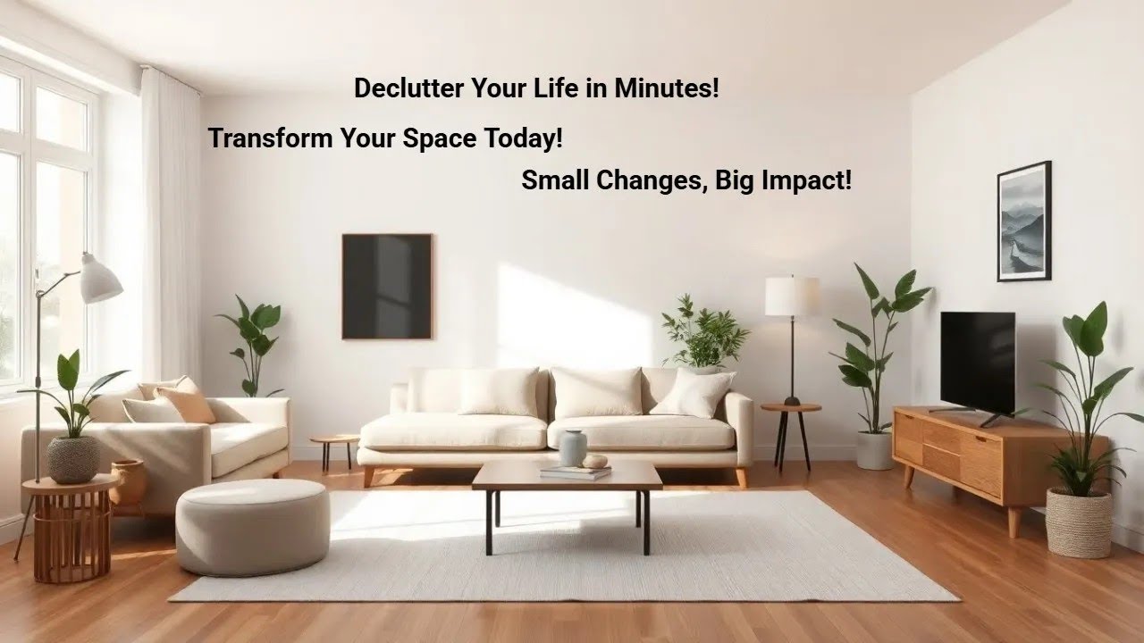 5 Quick Hacks for a Clutter-Free Home!