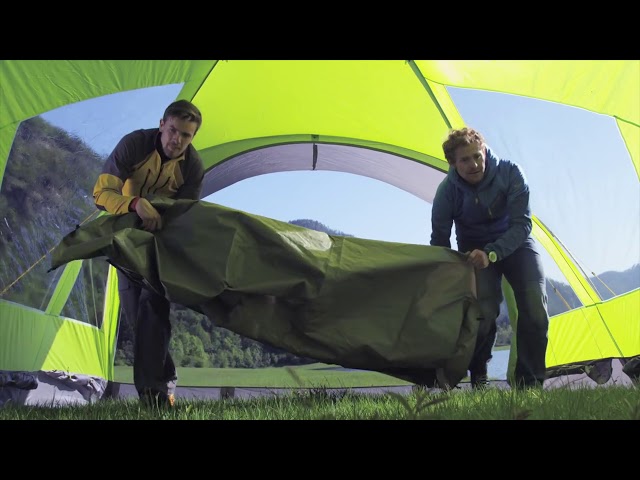tent 12 Person Instant Cabin with Full Rainfly Felge:CC 38 R Vintage patterns Teleskop-Kleiderstange Mit Haken – Enter from the front