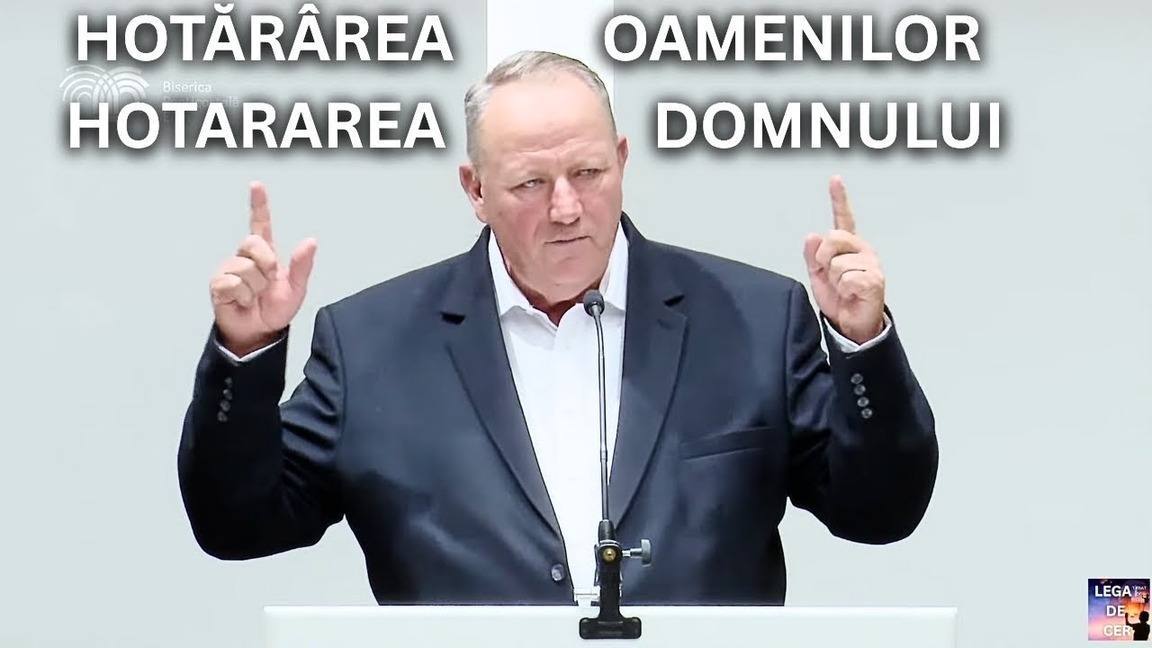 PETRICA GAINA - DIFERENTA DINTRE HOTARAREA OAMENILOR SI HOTARAREA DOMNULUI