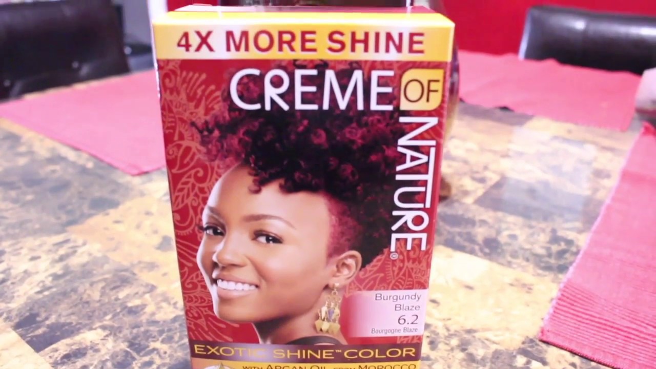 I'M DYING MY NATURAL HAIR W/ CREME OF NATURE| Jackie1113 - YouTube