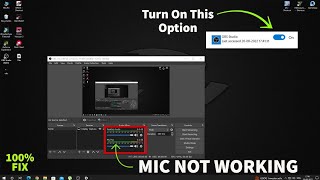 Obs Studio MIC Not Working Obs Mic Problem Fix Obs Mic Not Working In HINDI !